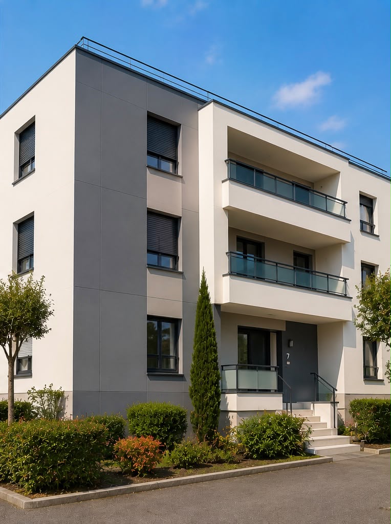Après isolation thermique extérieure ITE à Mâcon